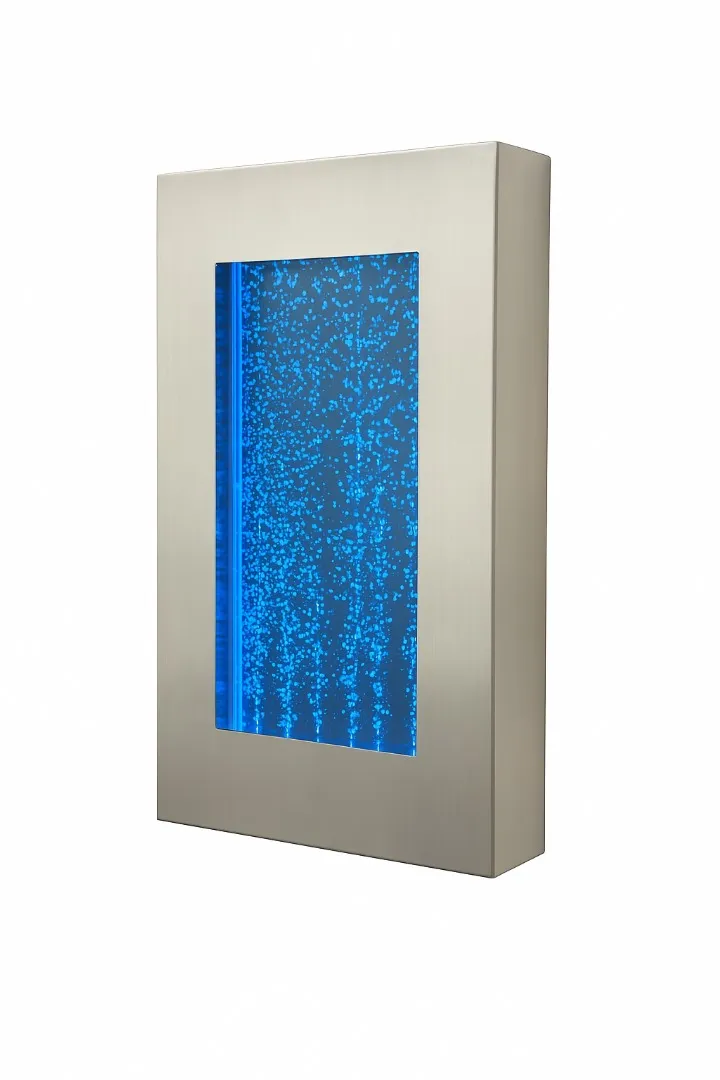 SS Wall mounted water bubble wall-Vertical alignment 