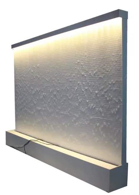 Waterfall full acrylic-Straight wall