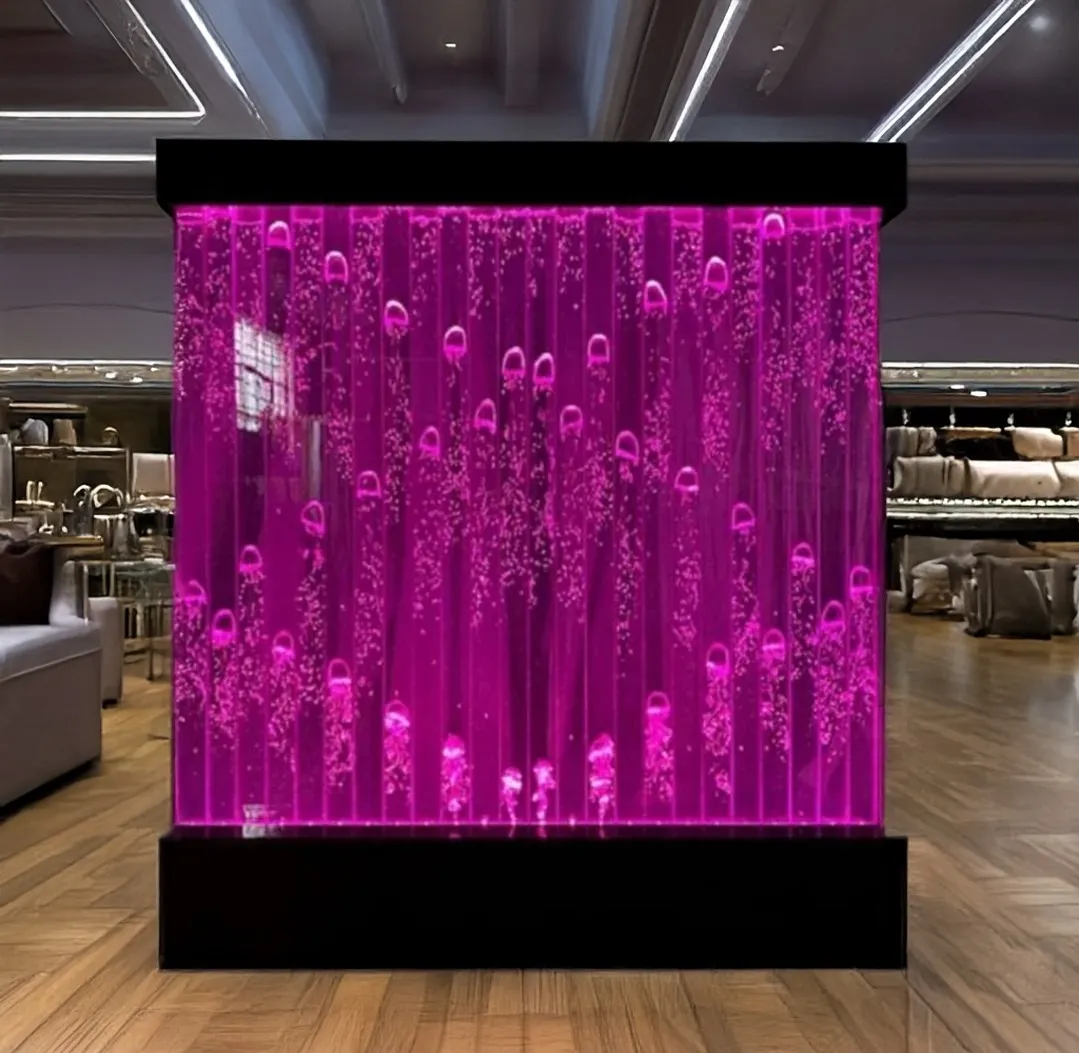 Bubbles shaped in a specific arrangement