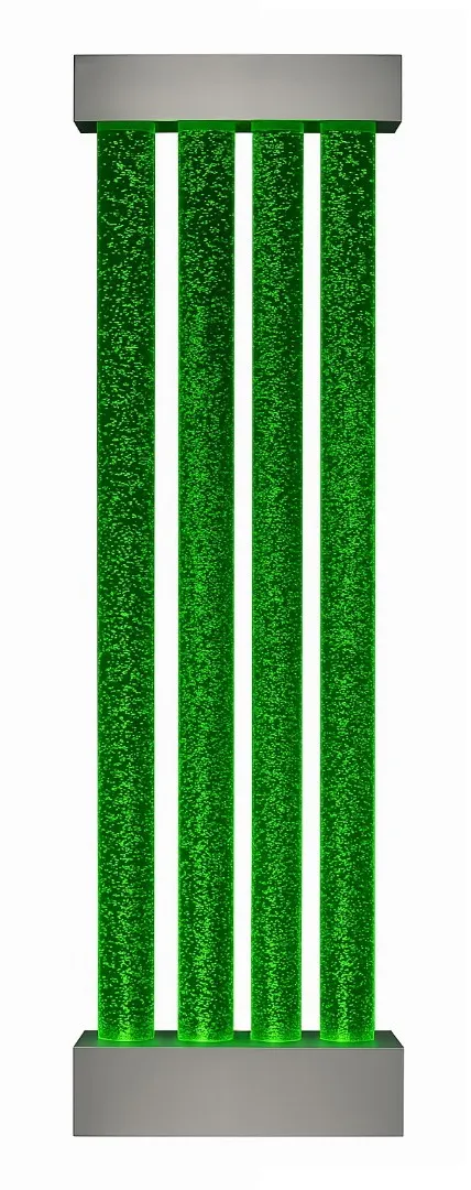 Four round pillar bubble wall