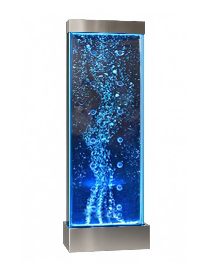 Swirly bubble wall - Stainless steel